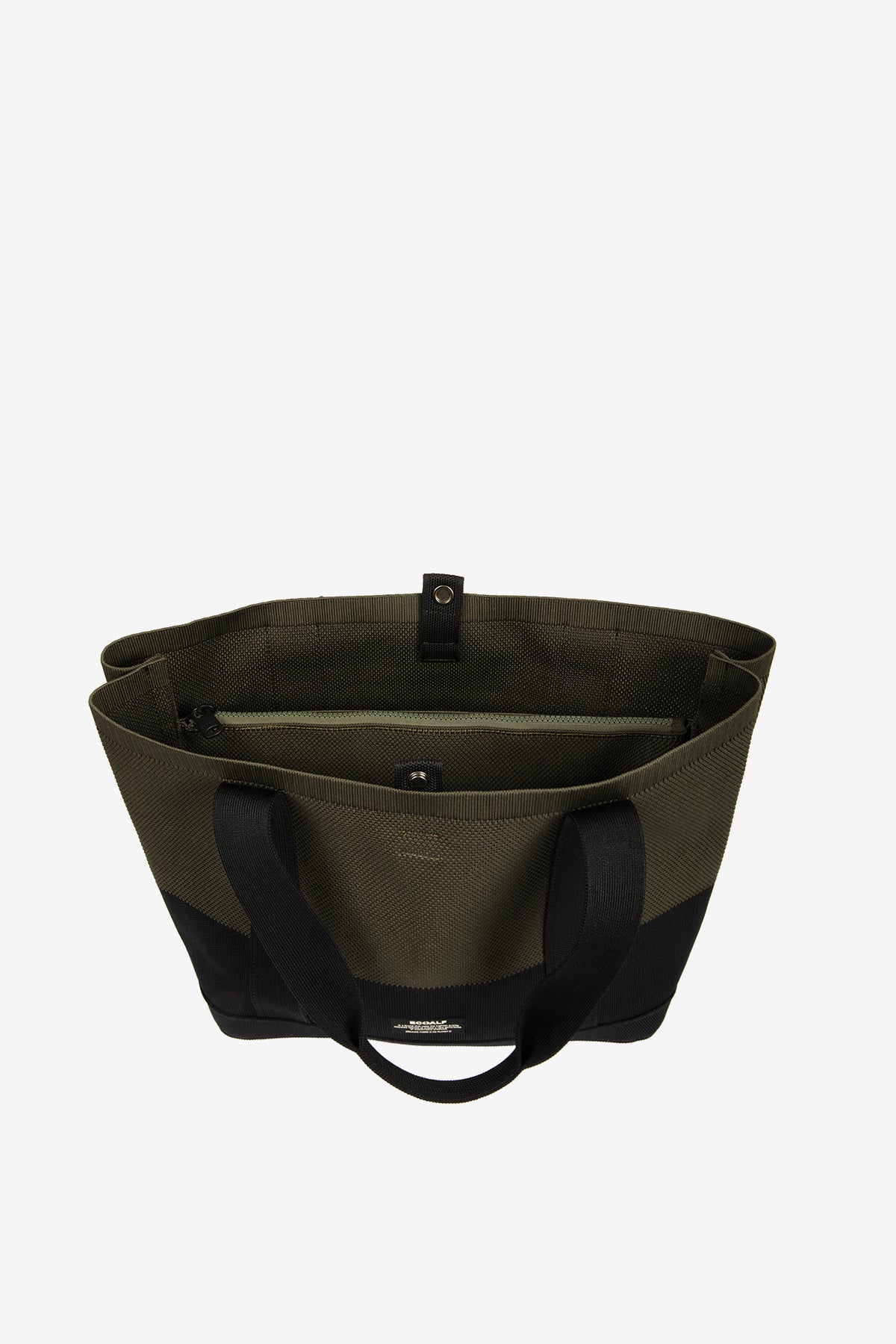 ecoalf-bolso-shopper-tika-khaki-100-poli-ster-reciclado-tejido-de-punto image 5
