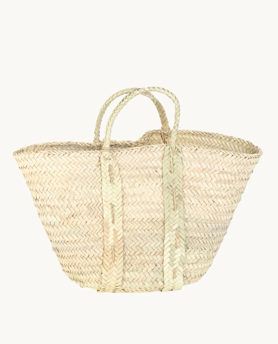 capazo-de-palma-natural-kbas-estilo-bohemio image 1
