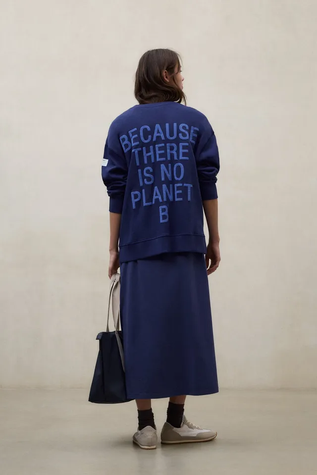 sudadera-ecoalf-storm-algod-n-reciclado-azul-mujer image 1