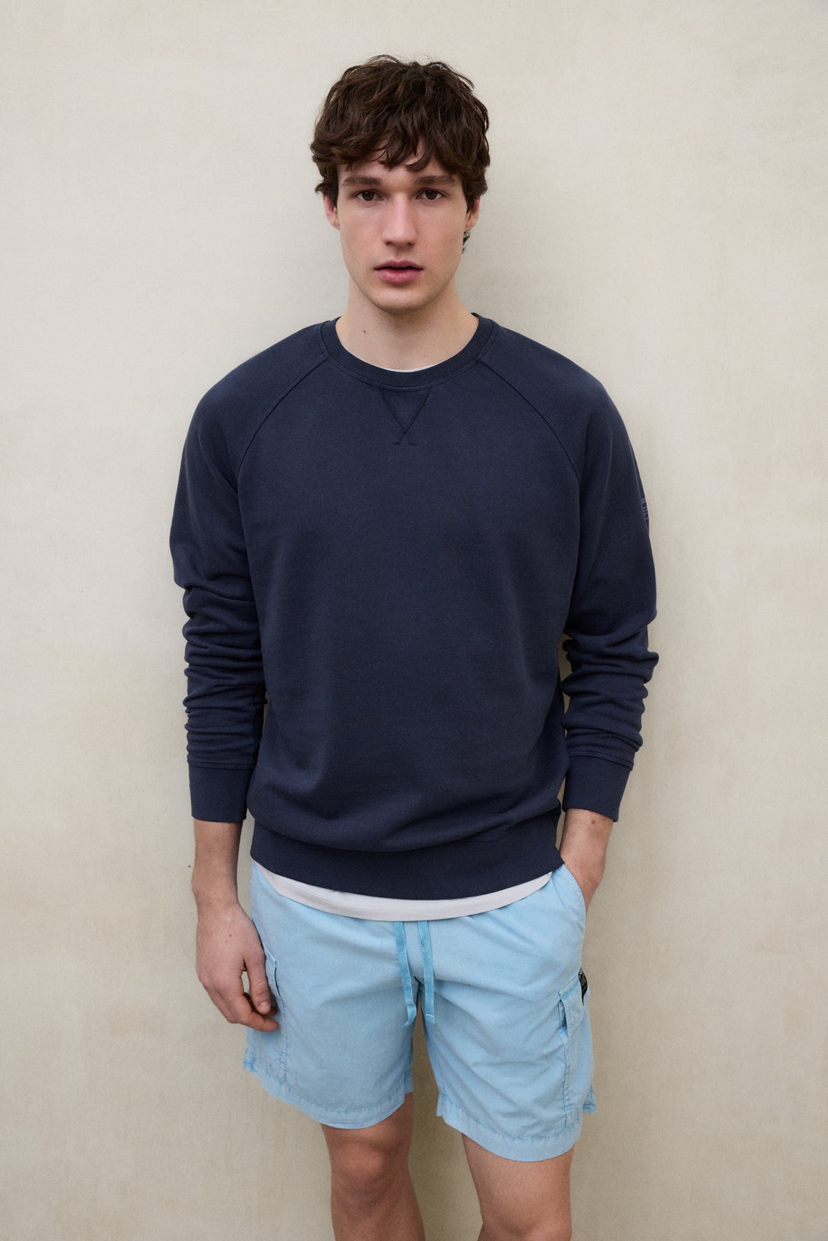 ecoalf-sudadera-berja-azul-marino-de-hombre-100-algod-n-reciclado-fit-regular-y- image 3