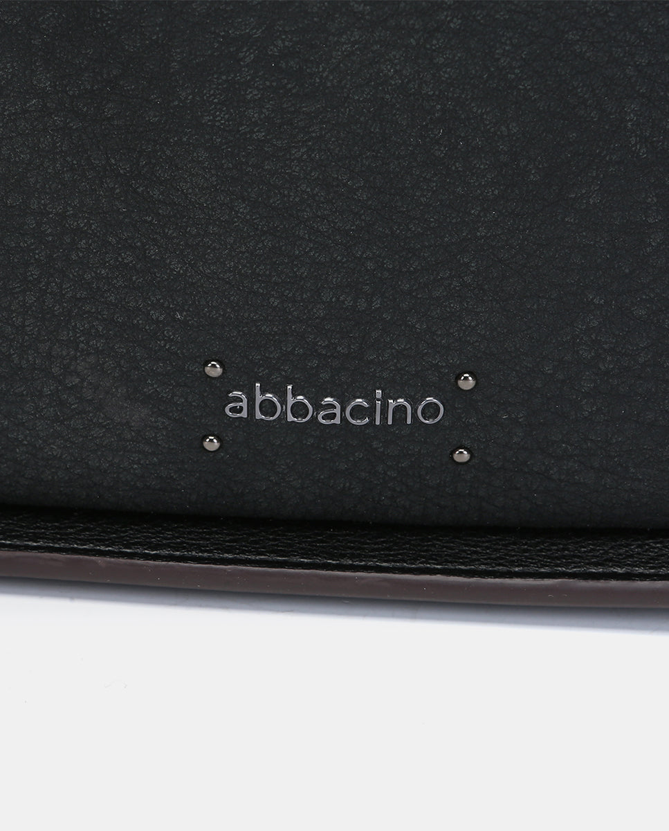 abbacino-bolso-hombro-mujer-reciclado-negro-sostenible image 7