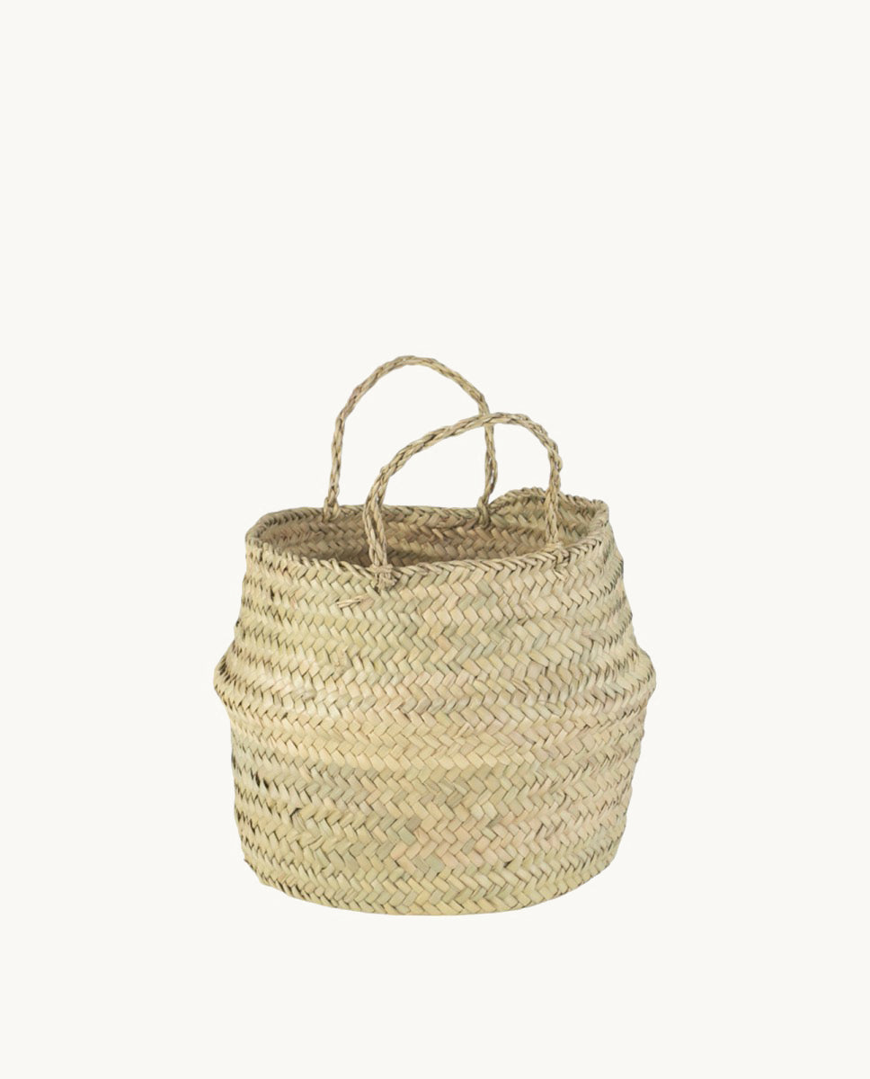kbas-cesto-palma-natural-peque-o-30x30x22-cm-cierre-abierto-fibra-natural image 1