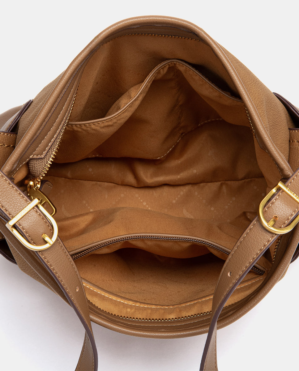 abbacino-bolso-hombro-hobo-mbar-reciclado-multibolsillos image 7