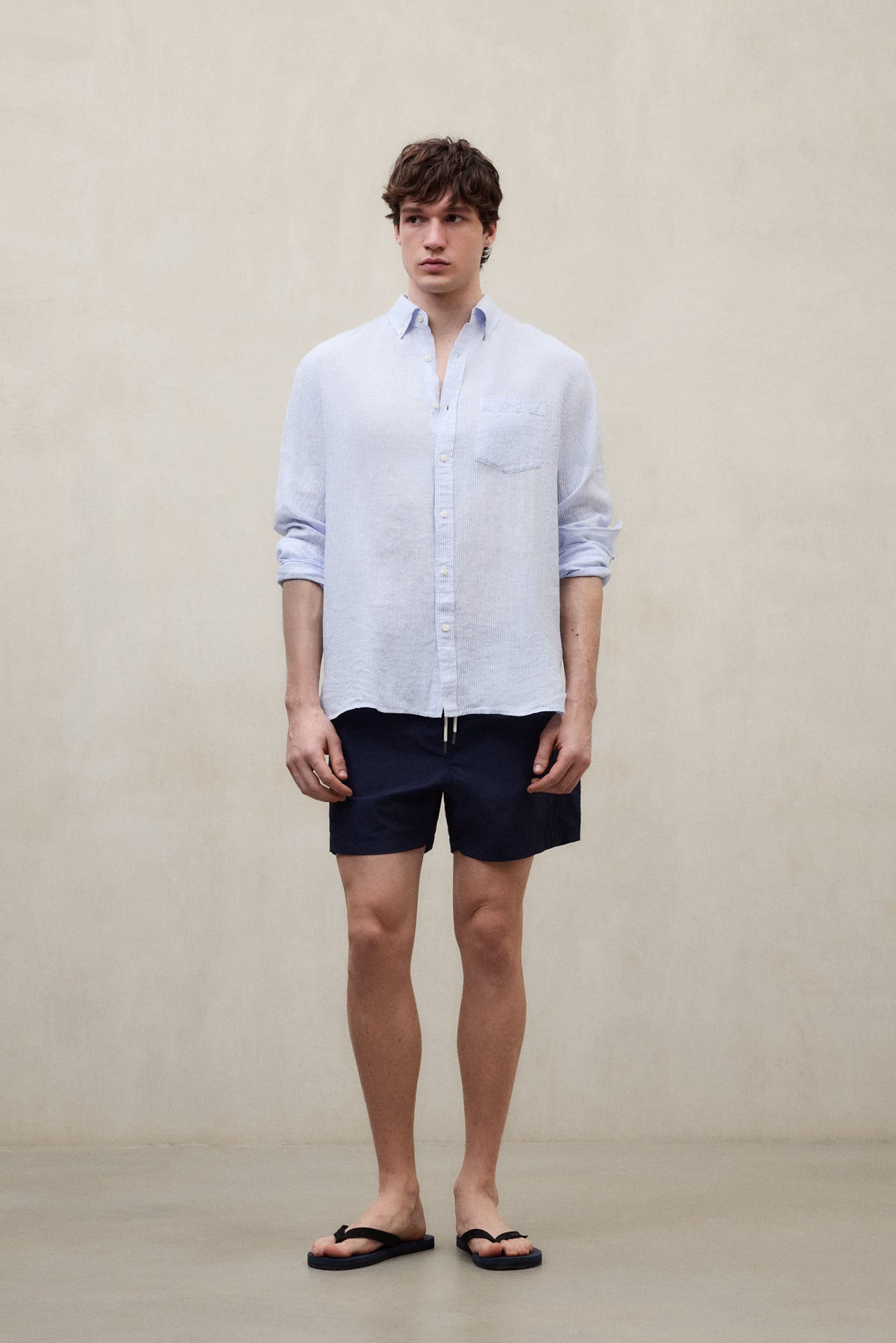 traje-de-ba-o-biarritz-de-ecoalf-para-hombre-azul-marino-secado-r-pido image 1