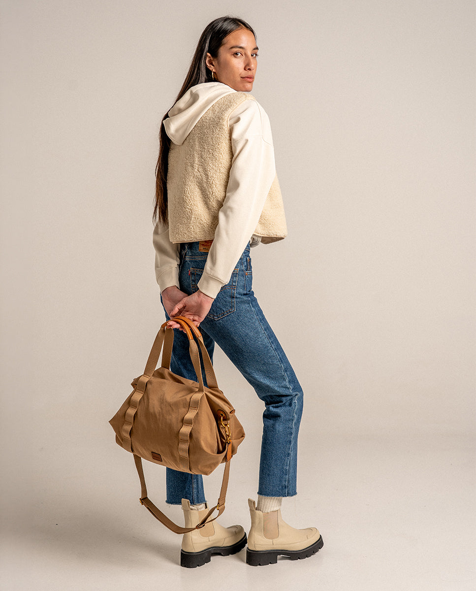abbacino-bolso-shopper-beige-de-materiales-reciclados image 8