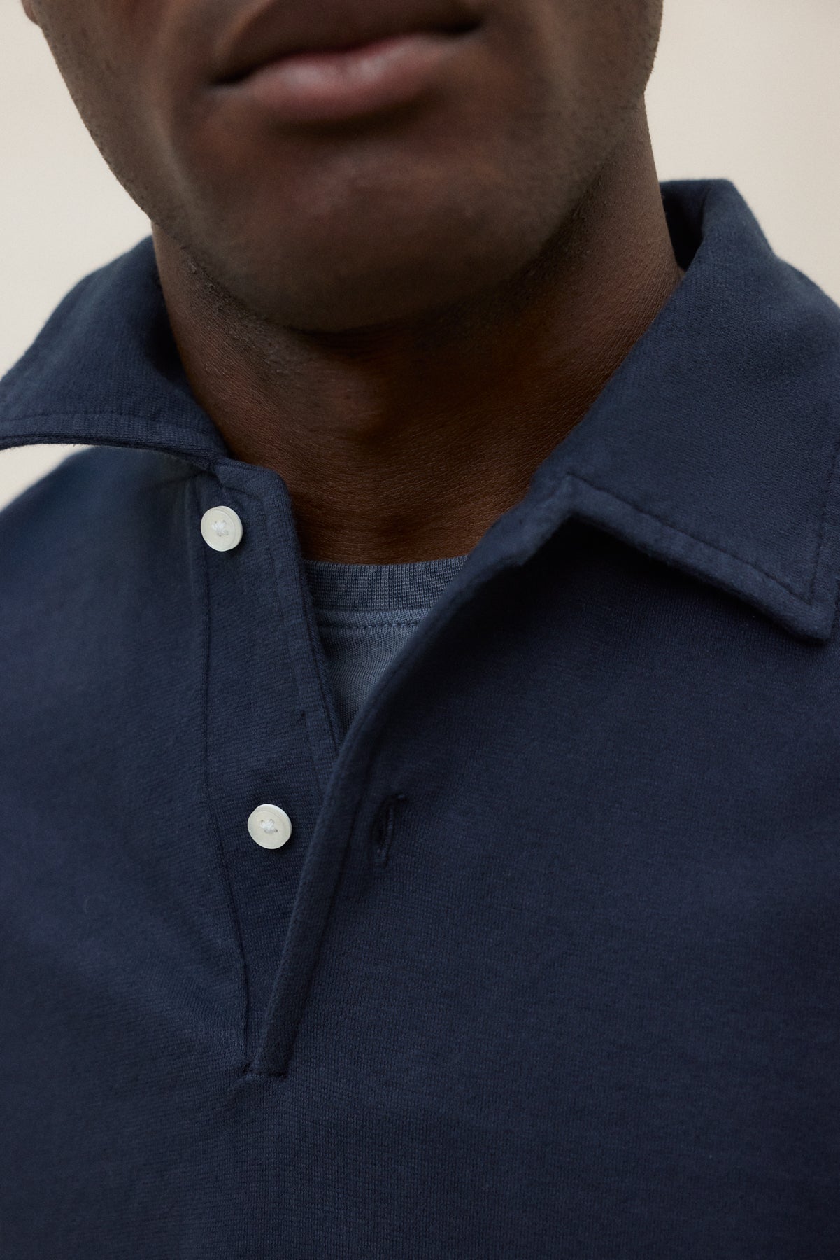polo-ecoalf-patrick-azul-marino-de-hombre-50-algod-n-reciclado-y-50-org-nico image 5