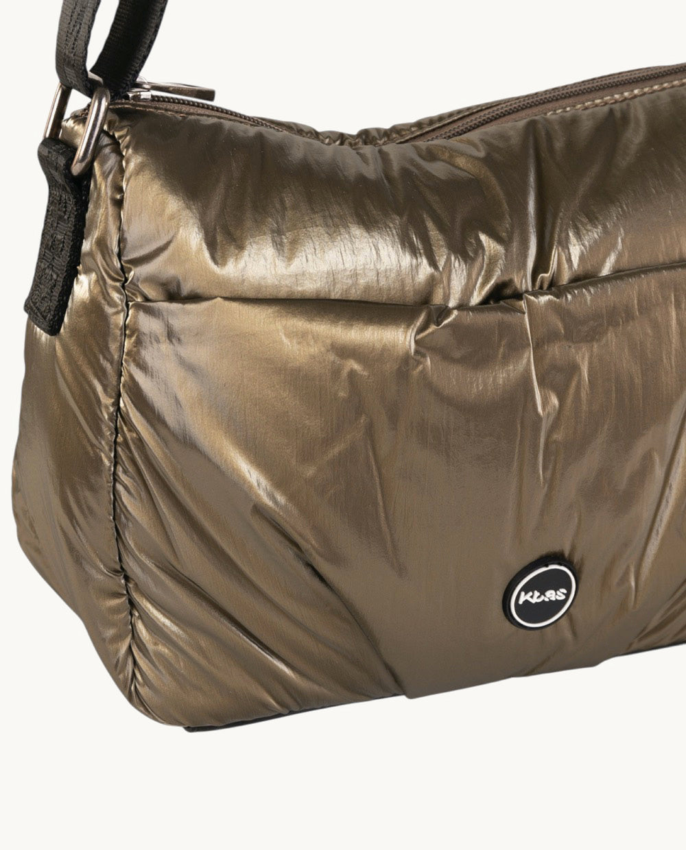 bandolera-de-nylon-metalizado-kbas-color-kaki-peque-a-y-c-moda image 3