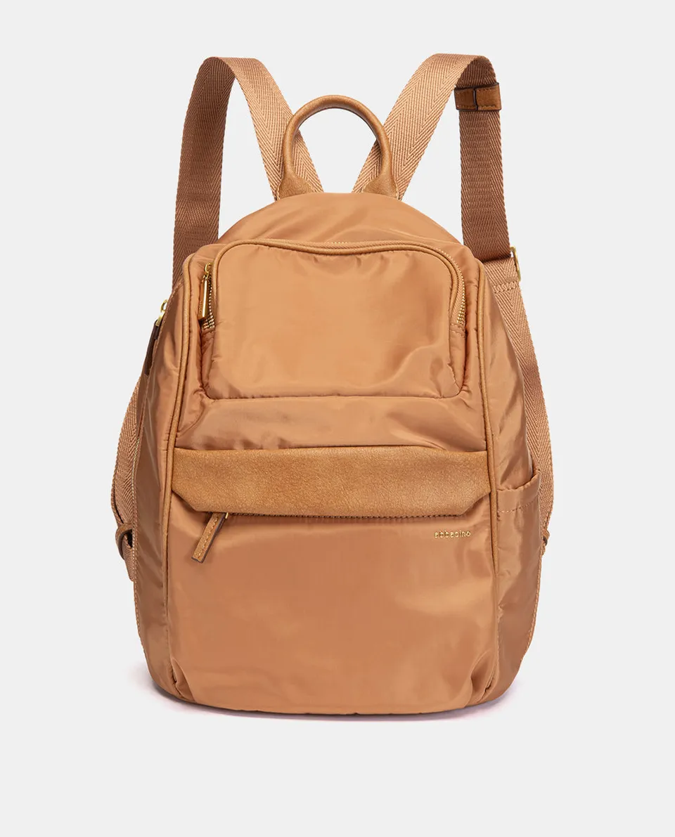 abbacino-mochila-tejido-cognac-reciclado-sport image 1