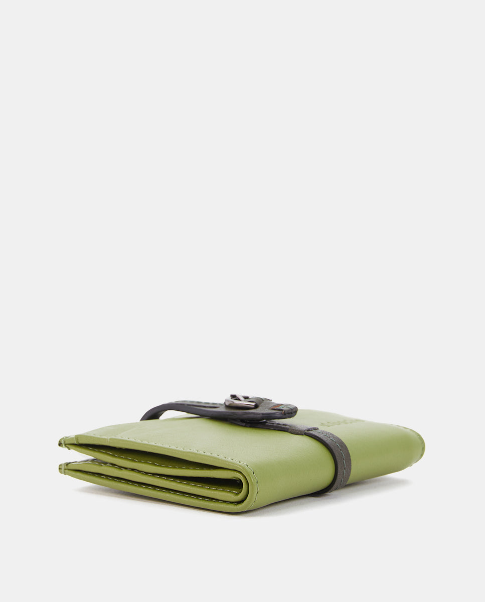 abbacino-tarjetero-de-piel-minimalista-en-verde image 5