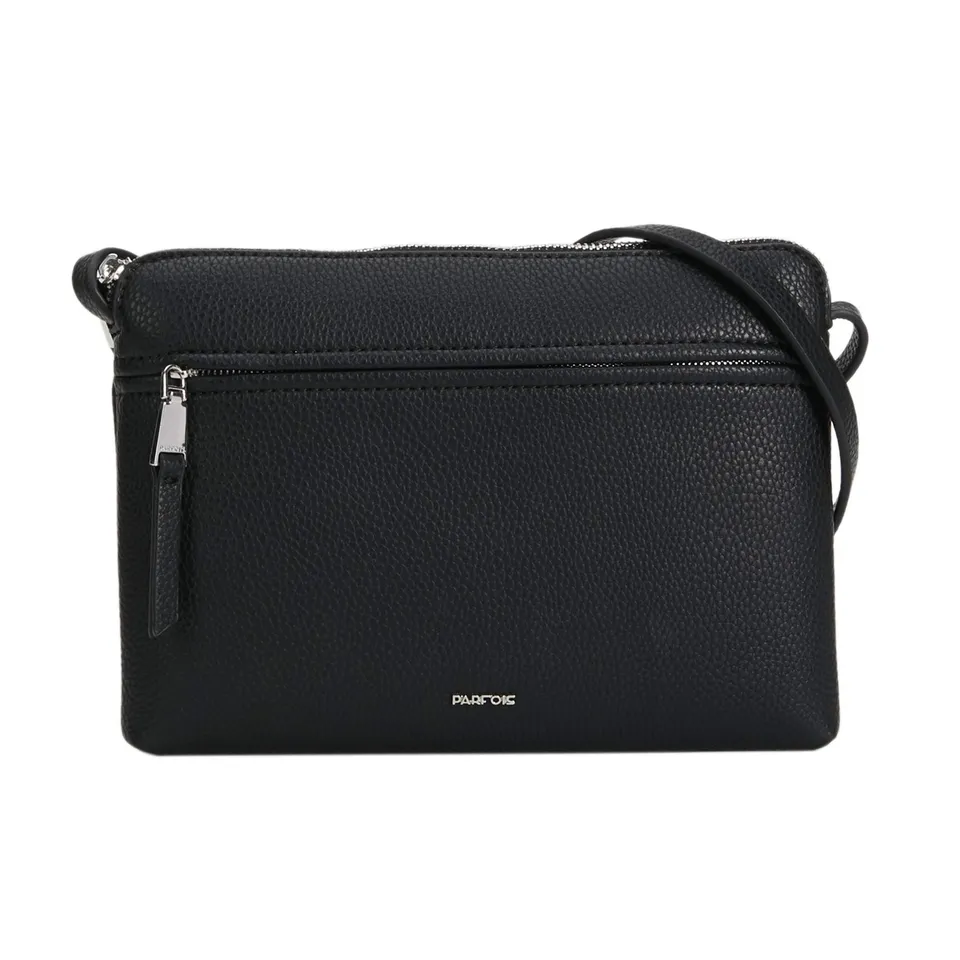 parfois-bandolera-con-bolsillo-exterior-talla-m-negro-mujer image 1