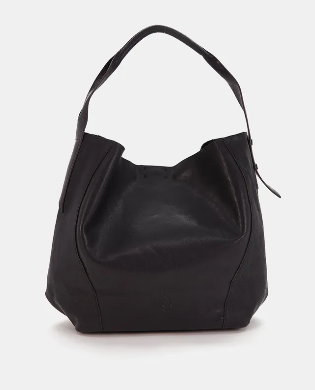 abbacino-bolso-hobo-de-hombro-en-piel-negra image 1