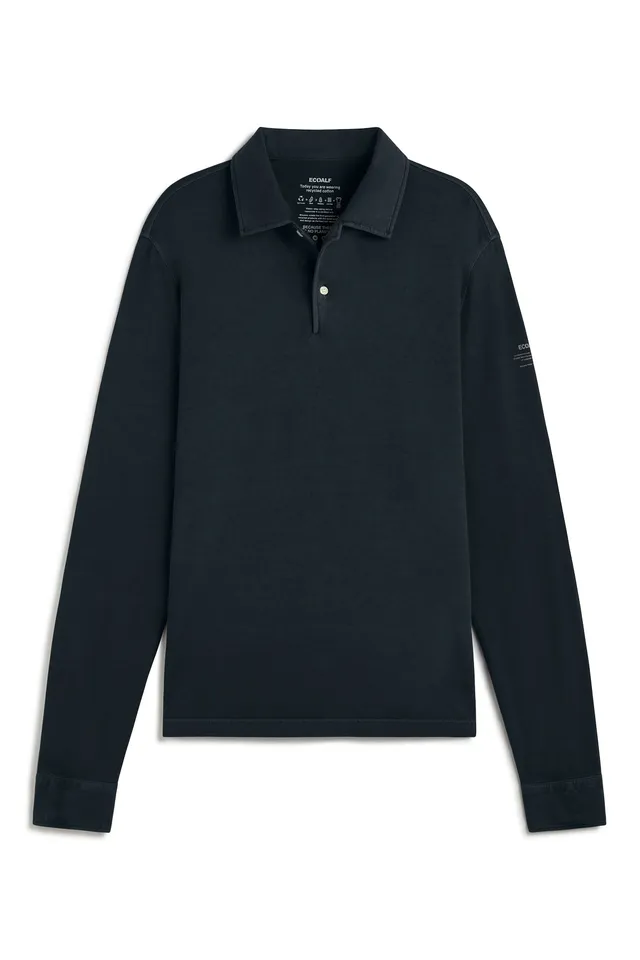 polo-ecoalf-patrick-azul-marino-de-hombre-50-algod-n-reciclado-y-50-org-nico image 1