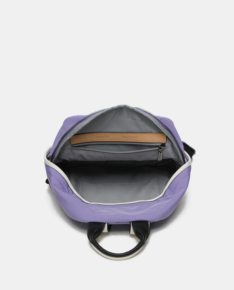 abbacino-mochila-mujer-tejidos-reciclados-lavanda image 5