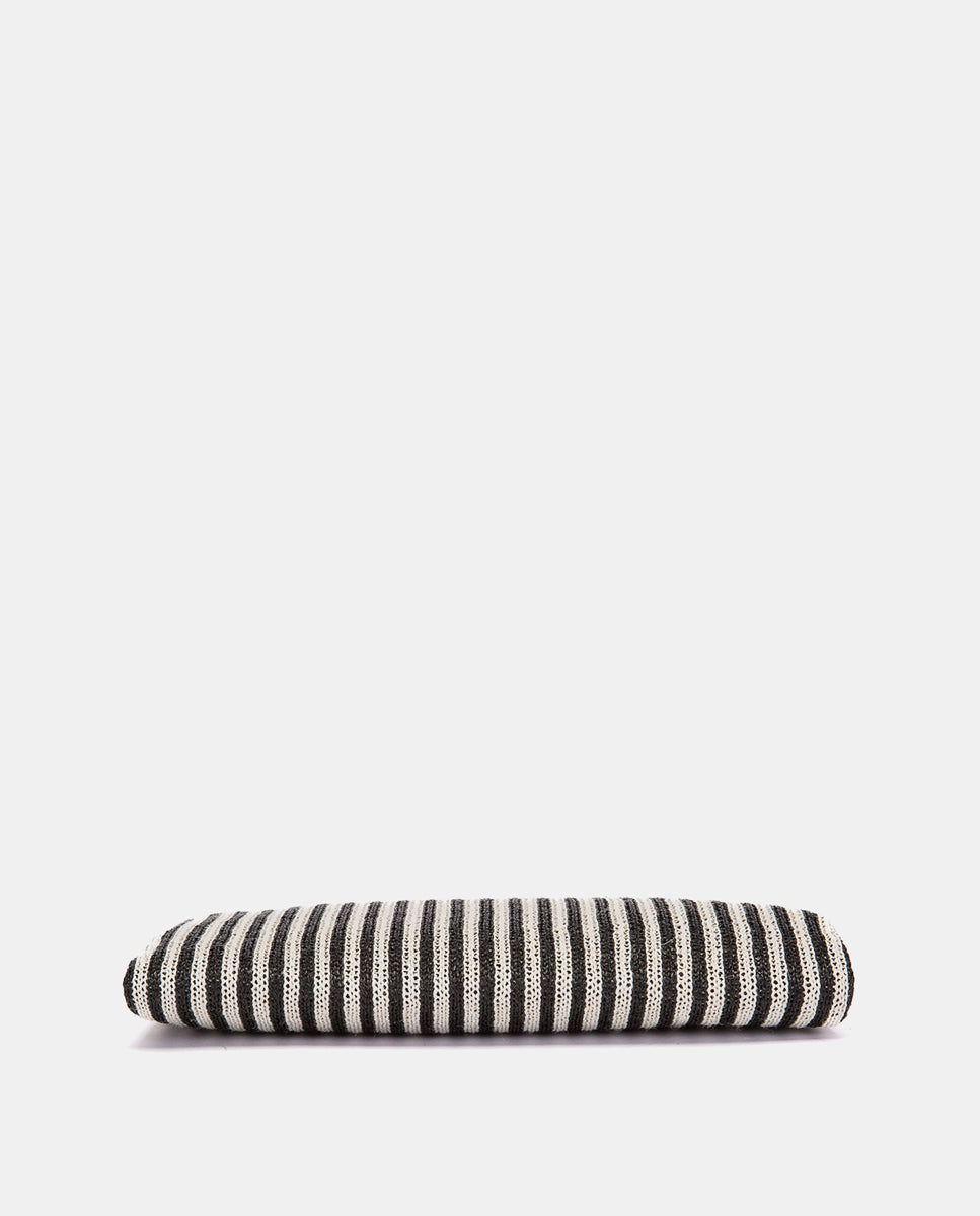 clutch-de-fiesta-abbacino-negro-a-rayas-cierre-de-boquilla-de-madera image 6