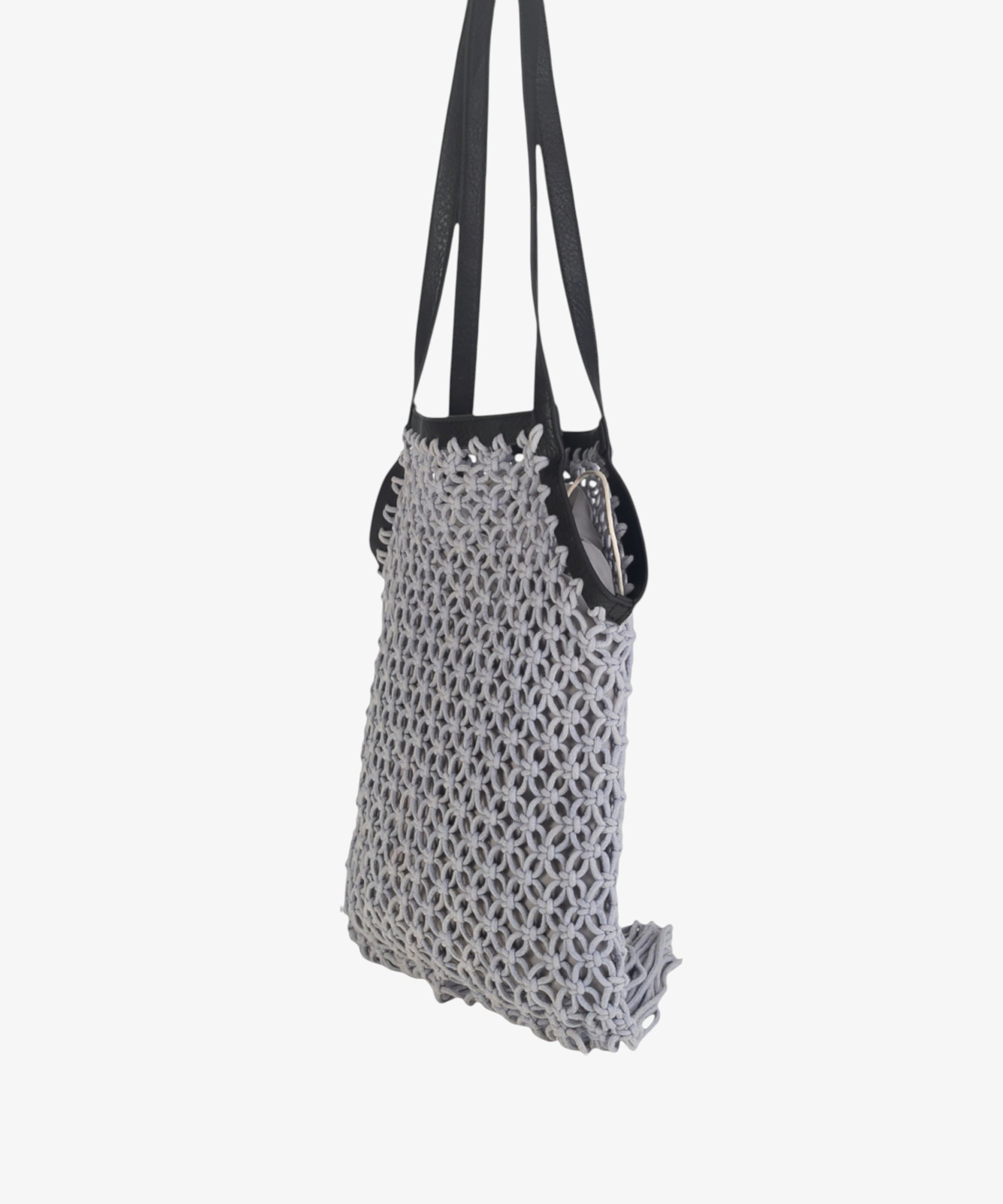 kbas-bolso-de-hombro-de-algod-n-celeste-con-cierre-tipo-saco image 2