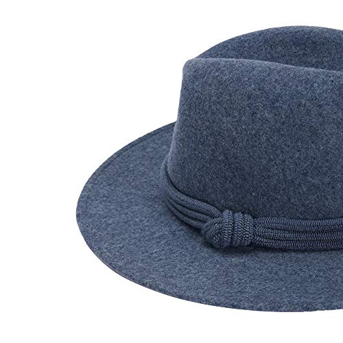 parfois-sombrero-de-lana-cinta-de-nudo-mujer-azul image 5