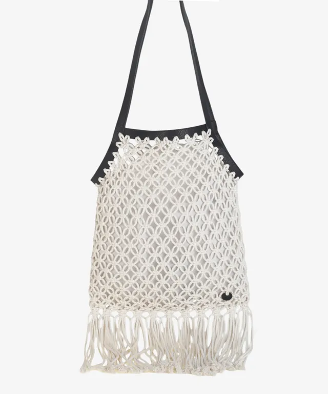 bolso-de-hombro-de-algod-n-kbas-blanco-con-cierre-tipo-saco image 1