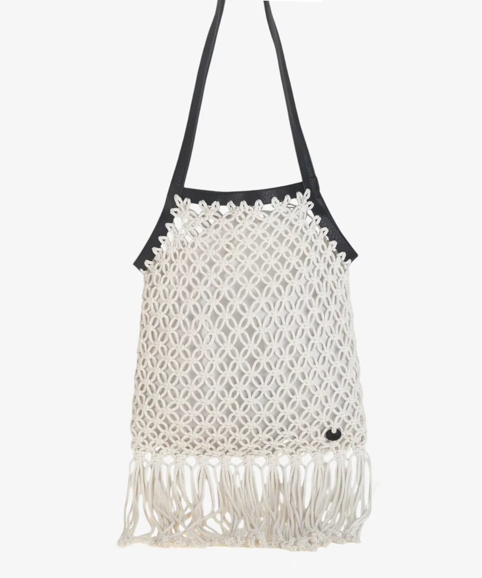 bolso-de-hombro-de-algod-n-kbas-blanco-con-cierre-tipo-saco image 1