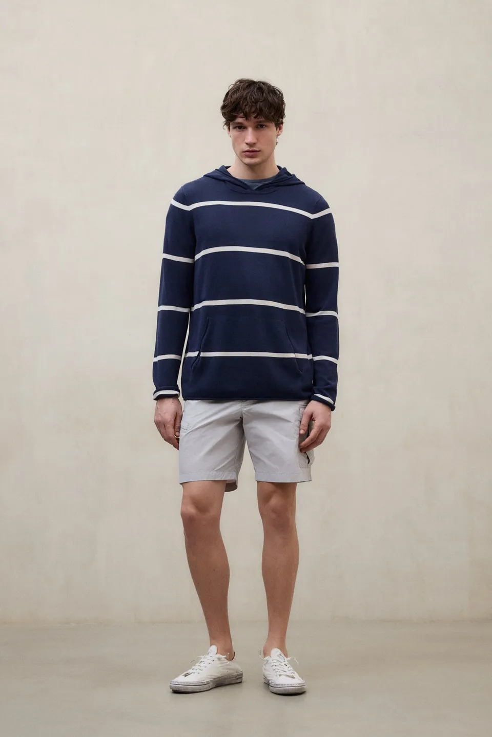 jersey-ecoalf-canoa-azul-marino-para-hombre-punto-regular-de-viscosa-lenzing-eco image 1