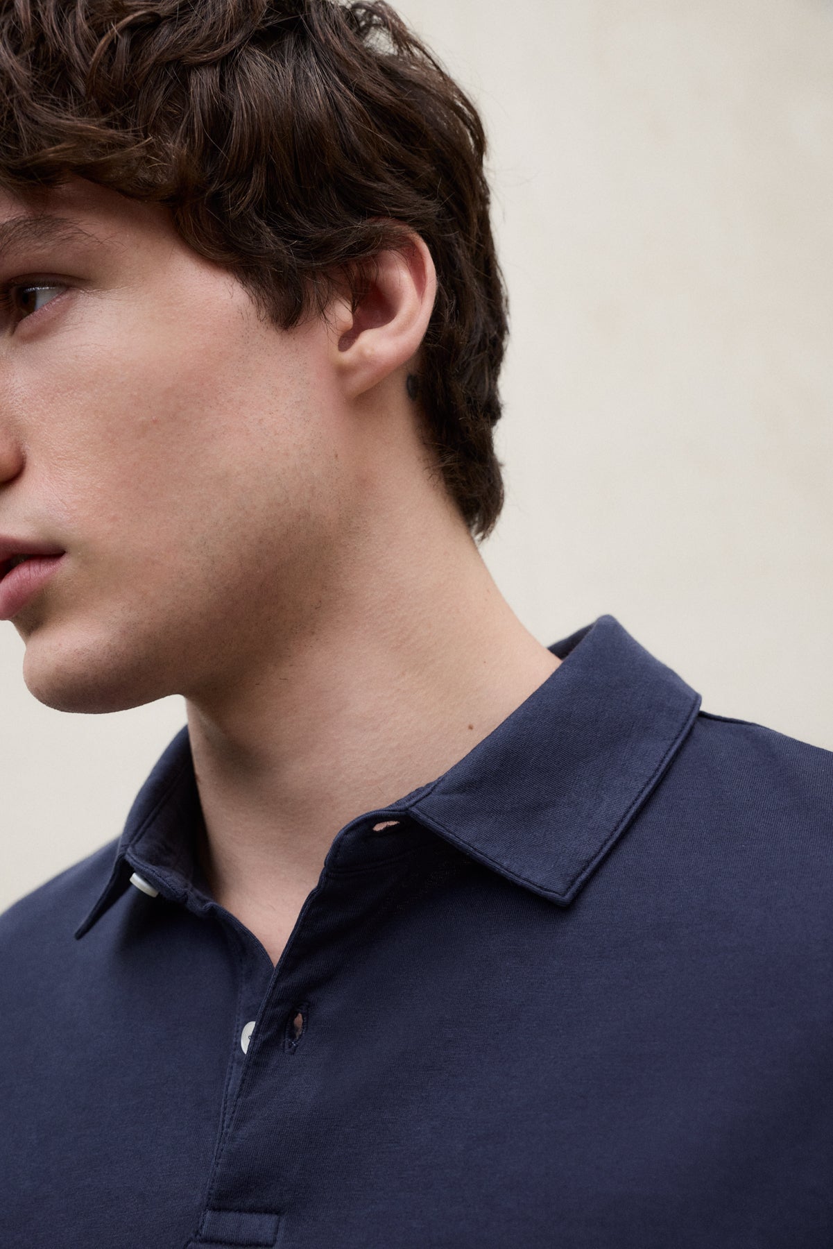 polo-theo-de-ecoalf-para-hombre-punto-jersey-100-algod-n-reciclado-azul-marino-f image 4