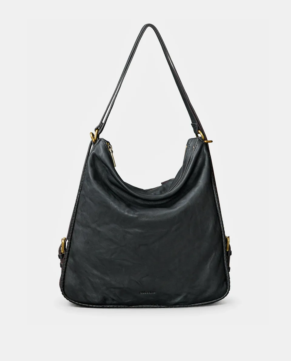 abbacino-bolso-multifuncional-piel-negro-convertible-mochila image 1