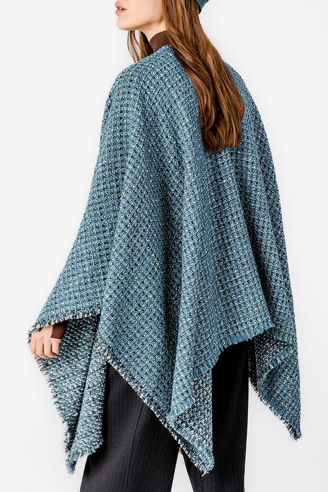 poncho-abbacino-mujer-tonos-azules-jaspeado image 4