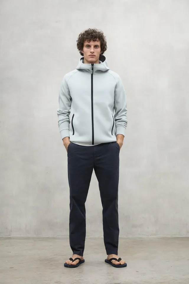 ecoalf-sudadera-dashen-blanca-hombre-16-lenzing-ecovero-mangas-ragl-n-cremallera image 1