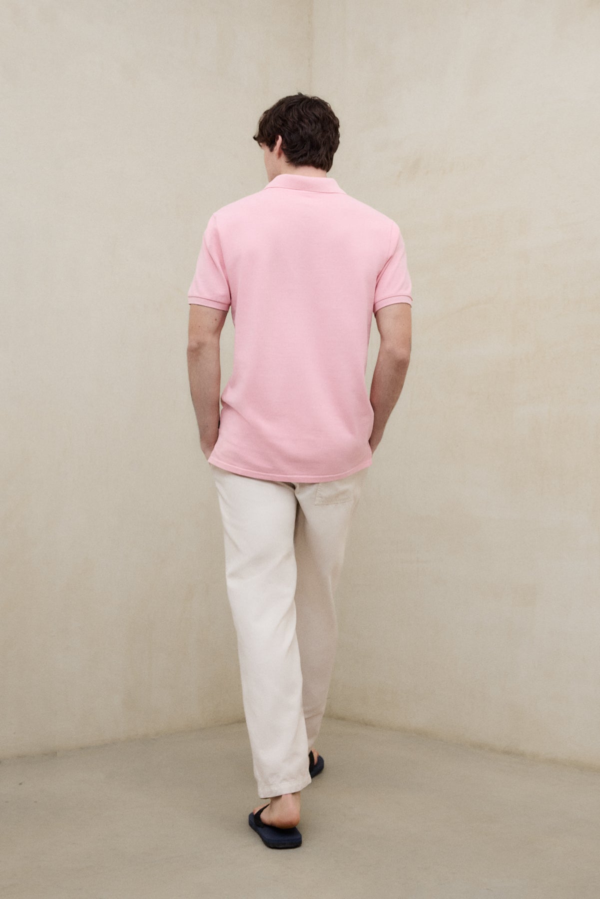 polo-ecoalf-tedan-rosa-de-hombre-piqu-de-algod-n-reciclado-fit-regular image 2