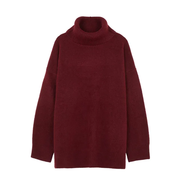 parfois-jersey-grape-punto-burdeos-mujer-talla-nica image 1