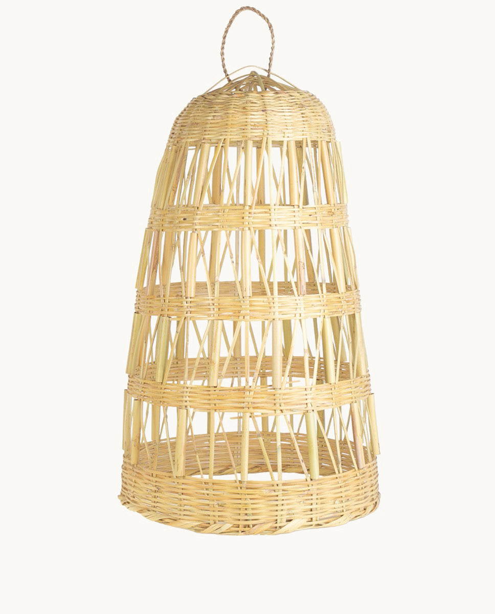 kbas-l-mpara-de-bamb-natural-dise-o-boho-para-sal-n-dormitorio-o-terraza image 2