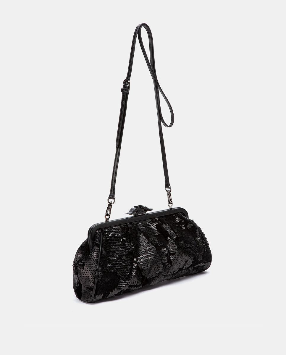 abbacino-bolso-de-fiesta-lentejuelas-negro-con-bandolera image 3