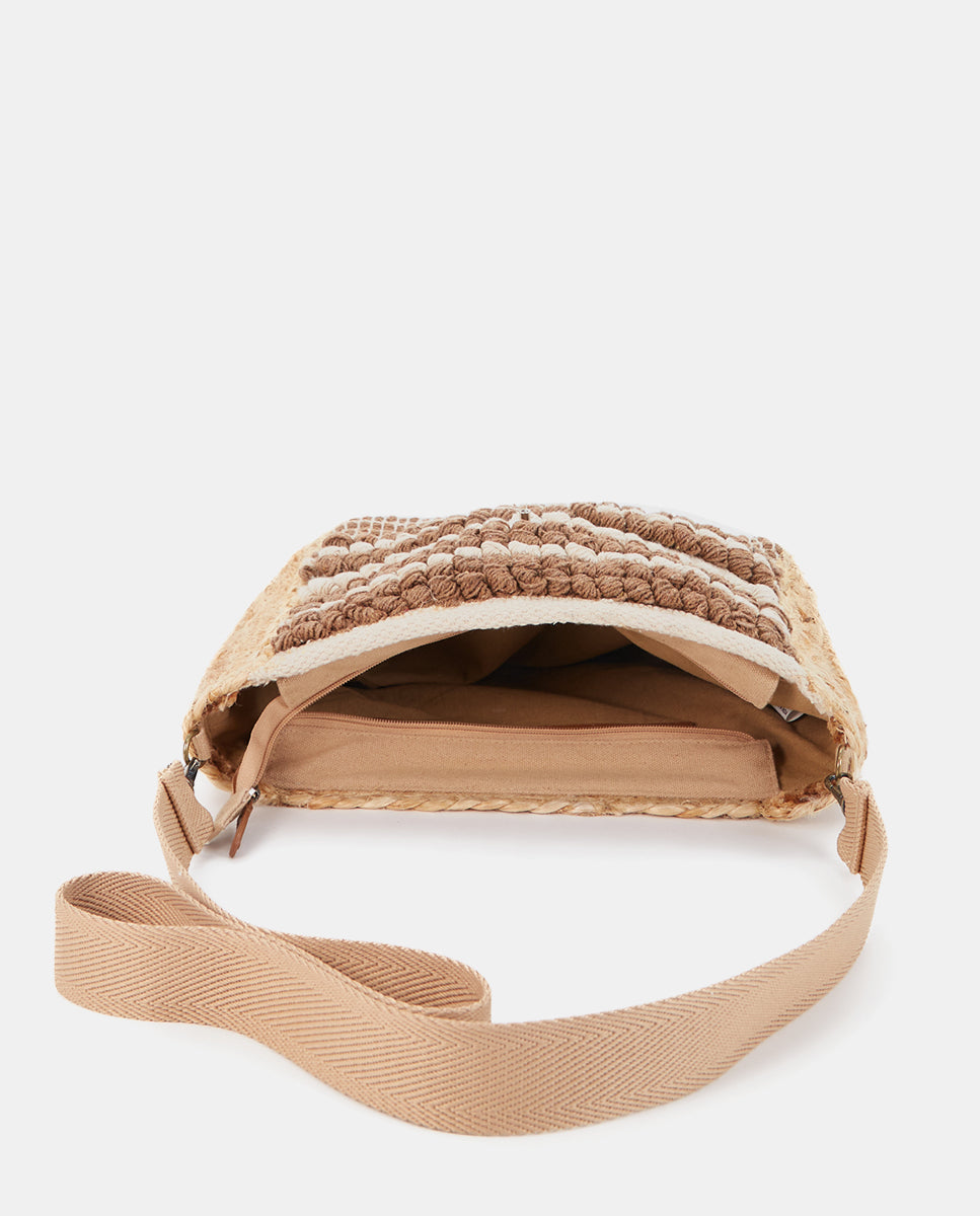 abbacino-bandolera-bordada-beige-de-algod-n-con-bordado-artesanal-a-rayas image 5