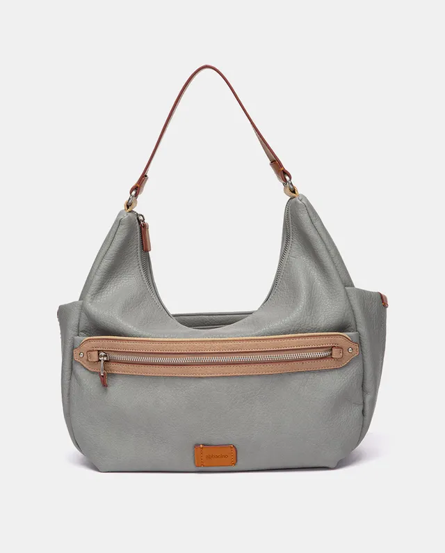 bolso-de-hombro-gris-abbacino-hobo-reciclado-sport image 1
