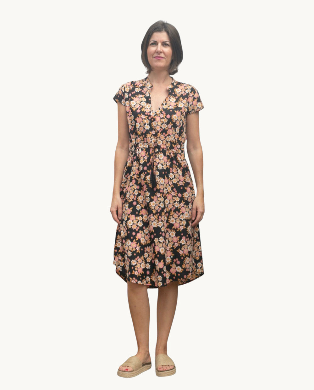 vestido-kbas-de-polycrepe-ligero-y-con-ca-da-talla-nica image 1