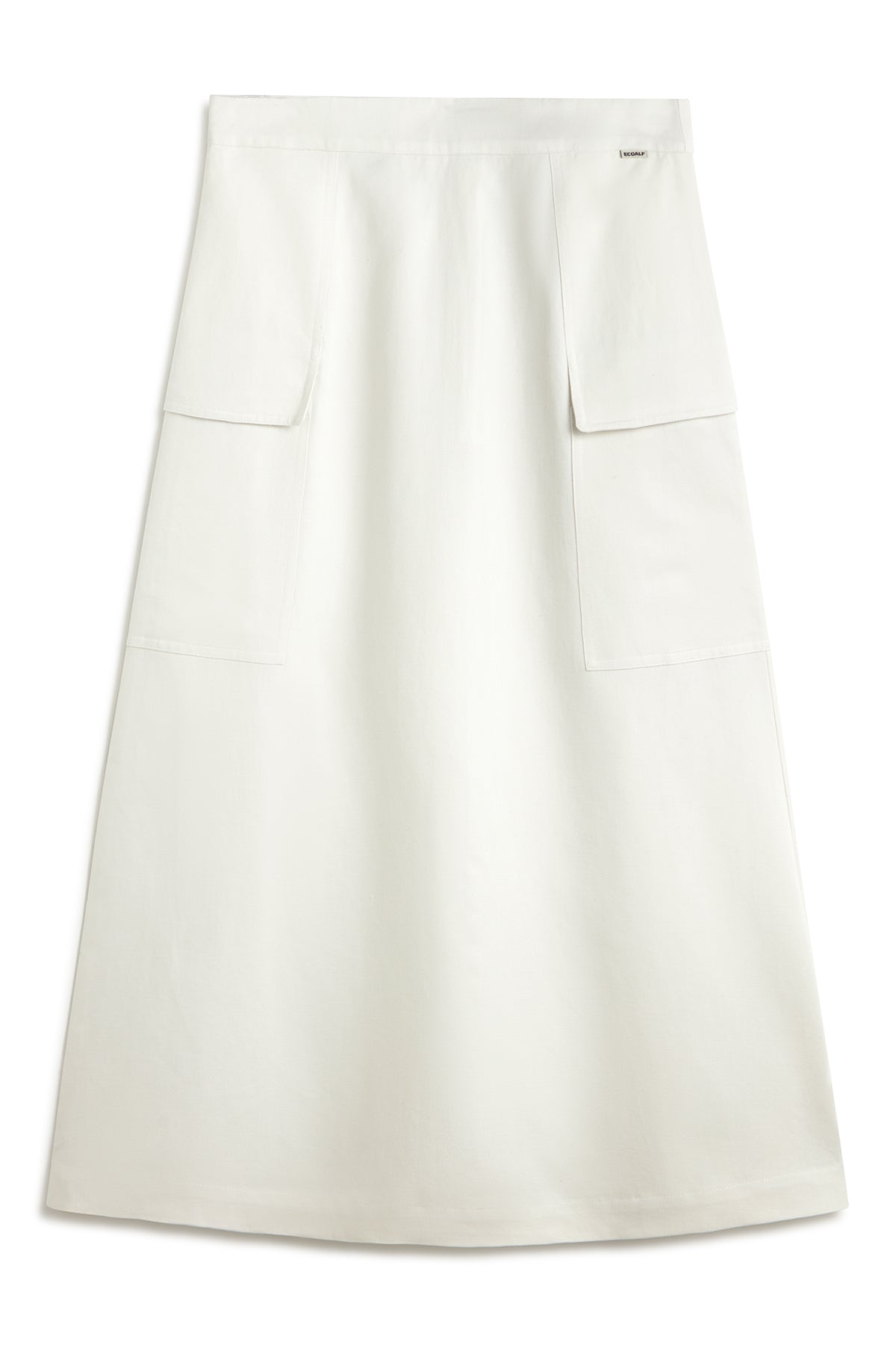 falda-joy-blanca-de-ecoalf-61-algod-n-org-nico-corte-en-l-nea-a-cremallera-invis image 6