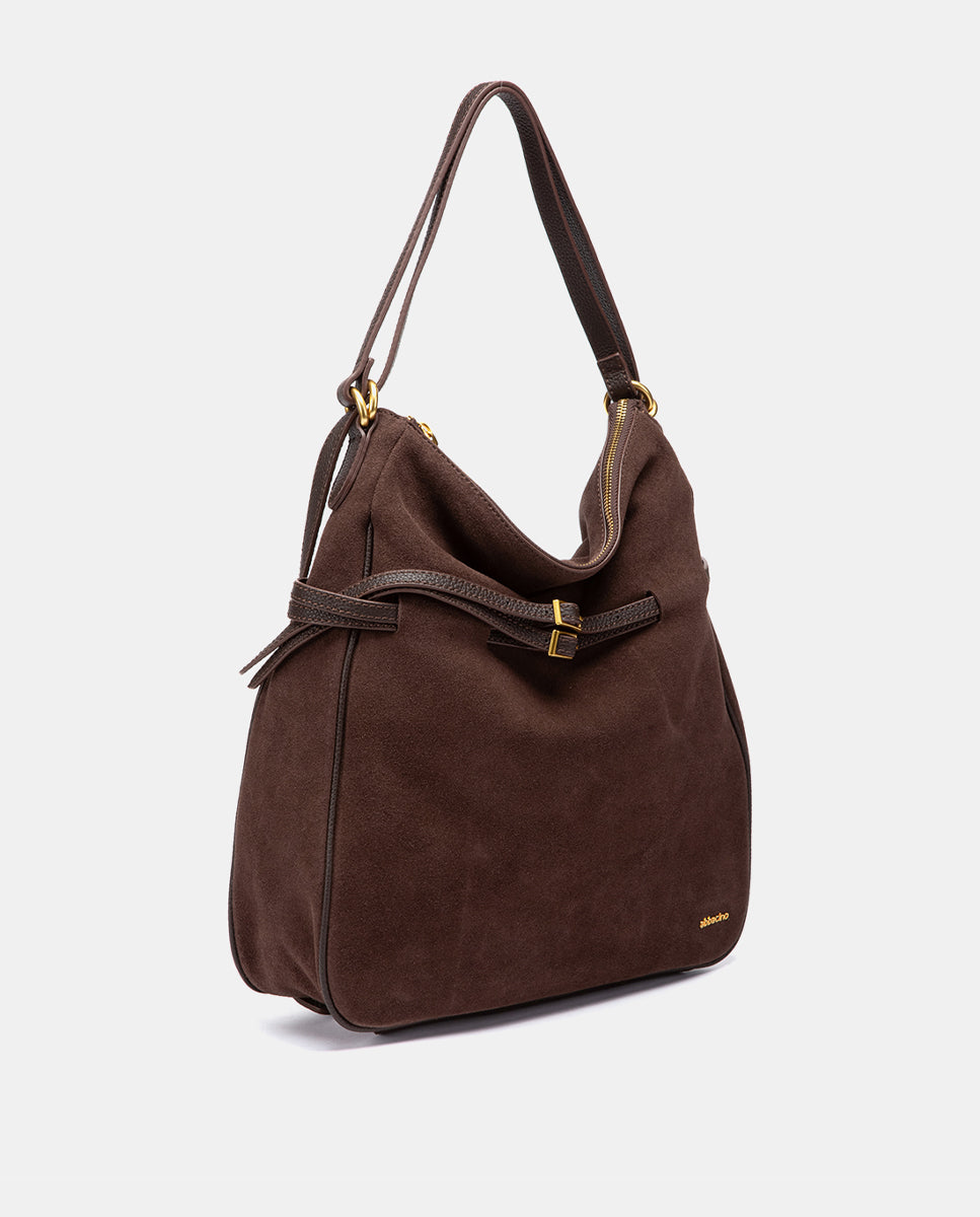 abbacino-bolso-multifuncional-serraje-marr-n-hombro-mochila image 2
