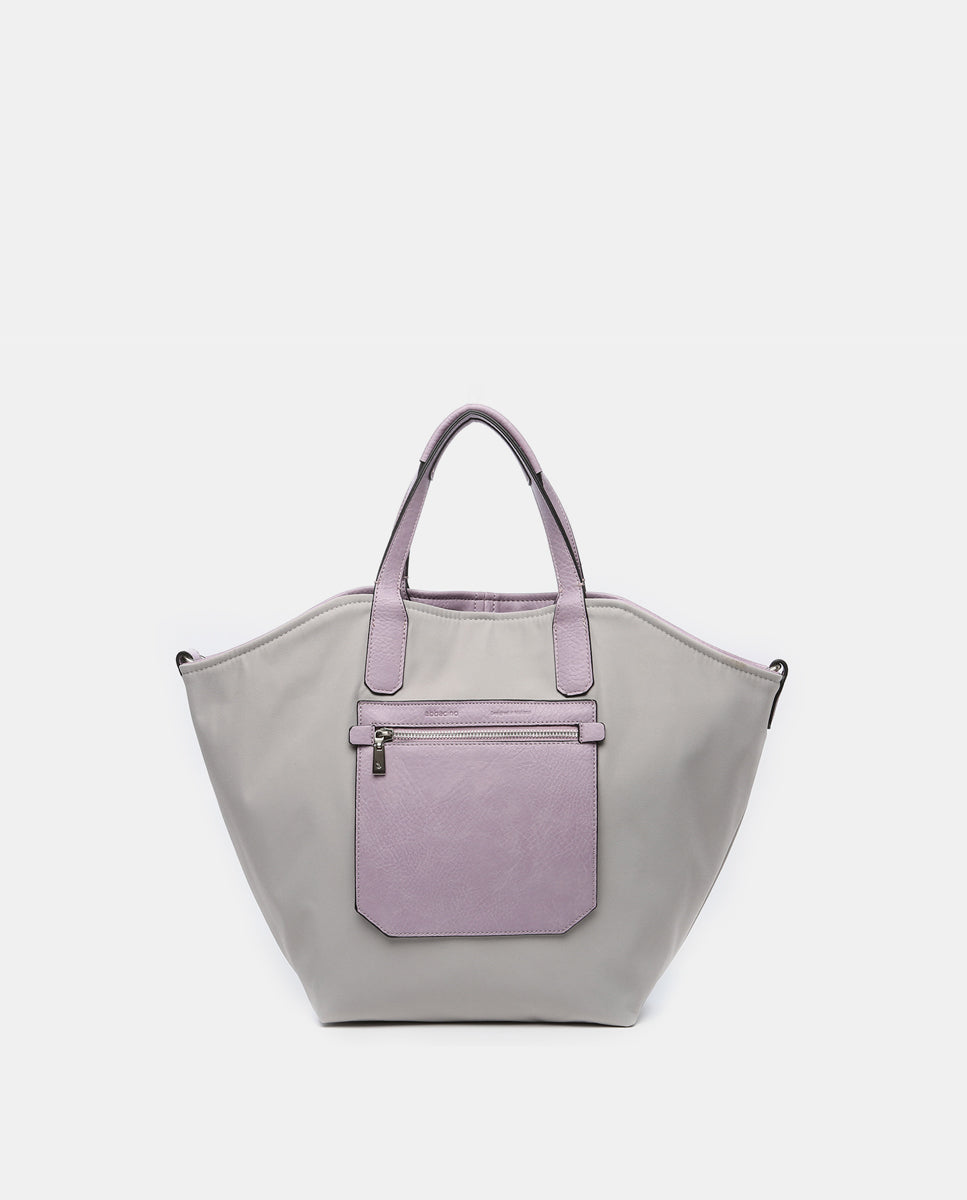abbacino-bolso-shopper-reversible-gris-2-en-1 image 3