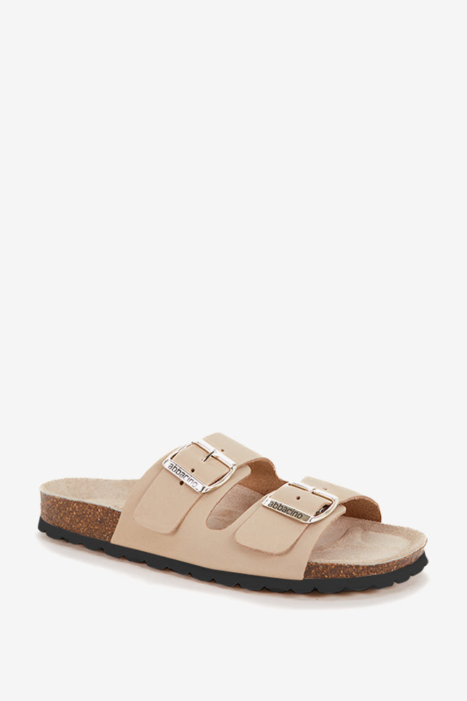 abbacino-sandalia-plana-piel-beige-bio image 3