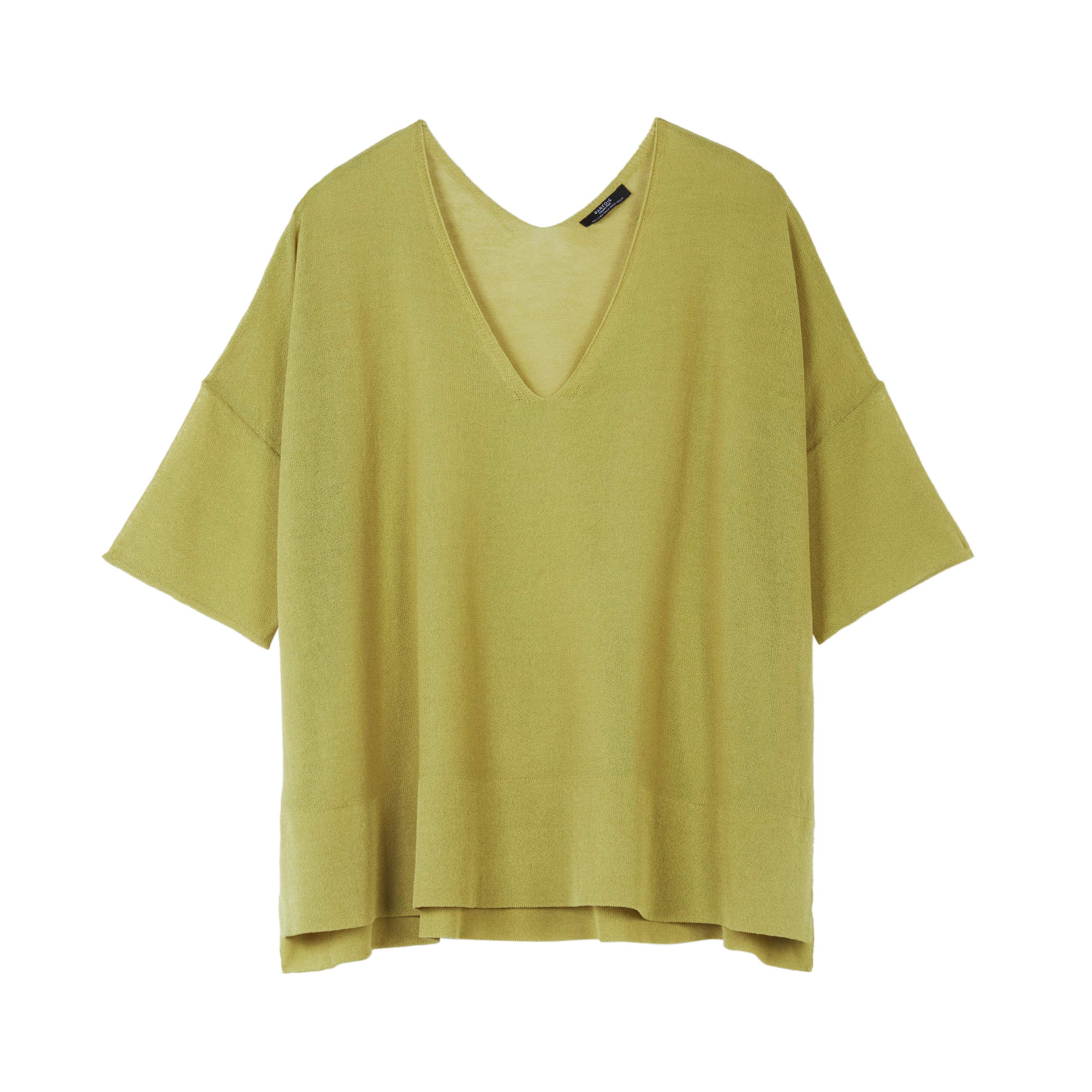 parfois-jersey-de-punto-cuello-pico-mujer-lima image 1
