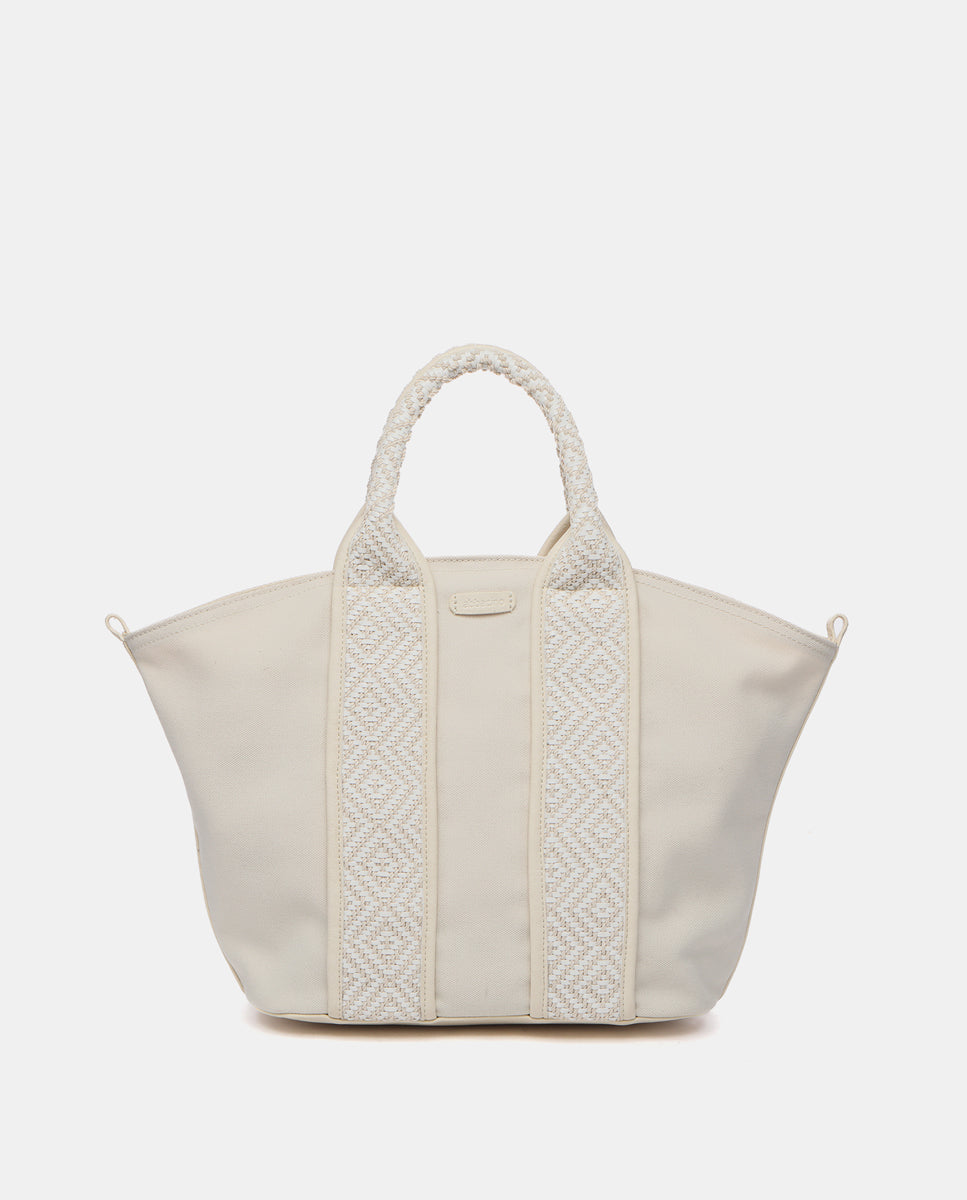 bolso-shopper-peque-o-abbacino-beige-en-materiales-reciclados image 1