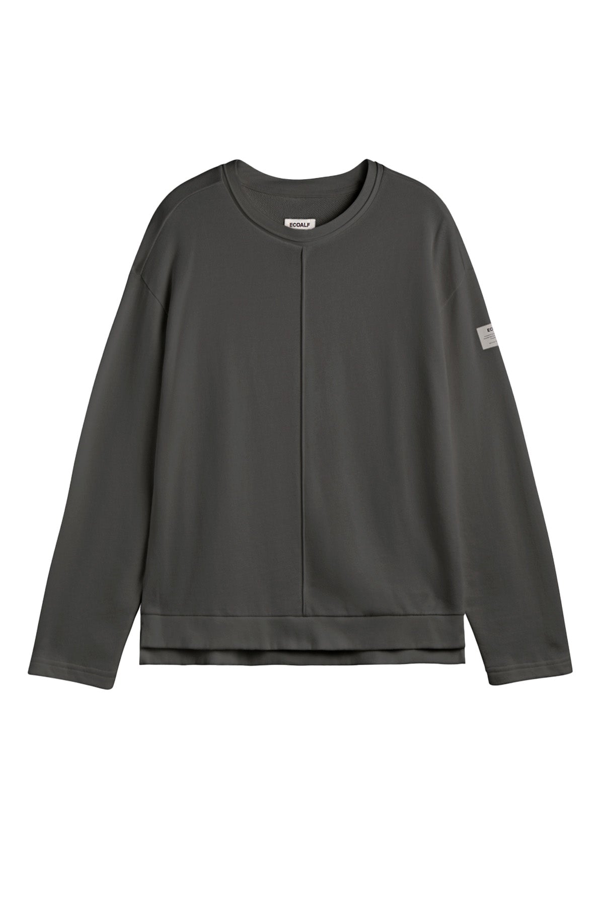 sudadera-ankara-de-ecoalf-algod-n-reciclado-gris-oscuro image 7