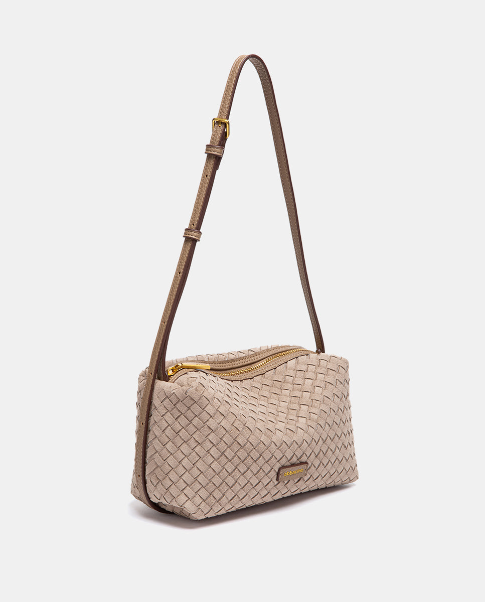 abbacino-bandolera-trenzada-beige-en-antelina image 2