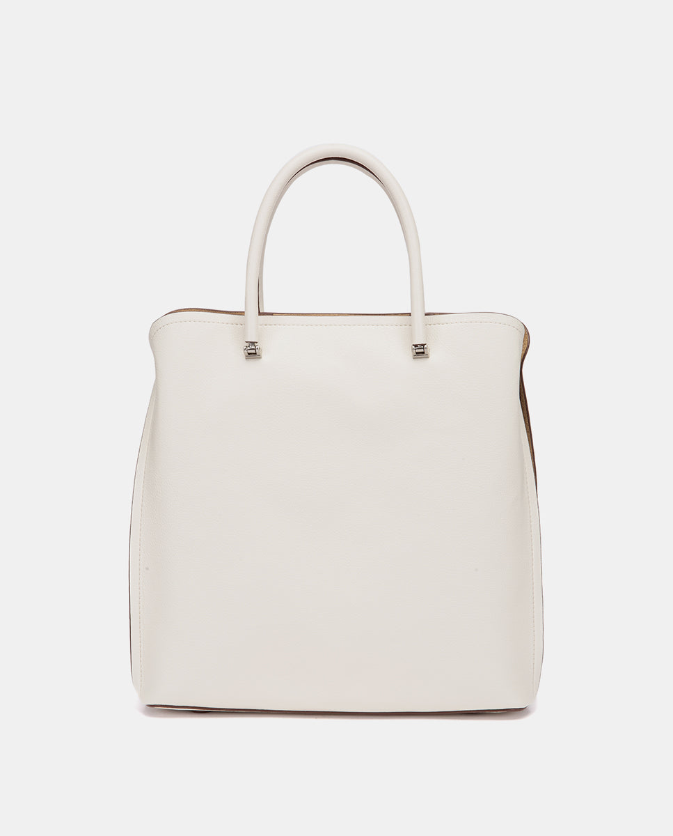 abbacino-bolso-mano-shopper-reciclado-beige-oficina image 3