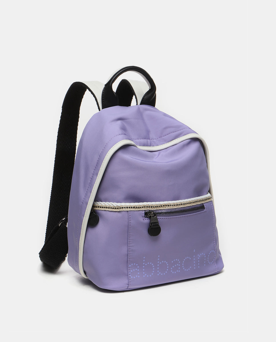 abbacino-mochila-mujer-tejidos-reciclados-lavanda image 2