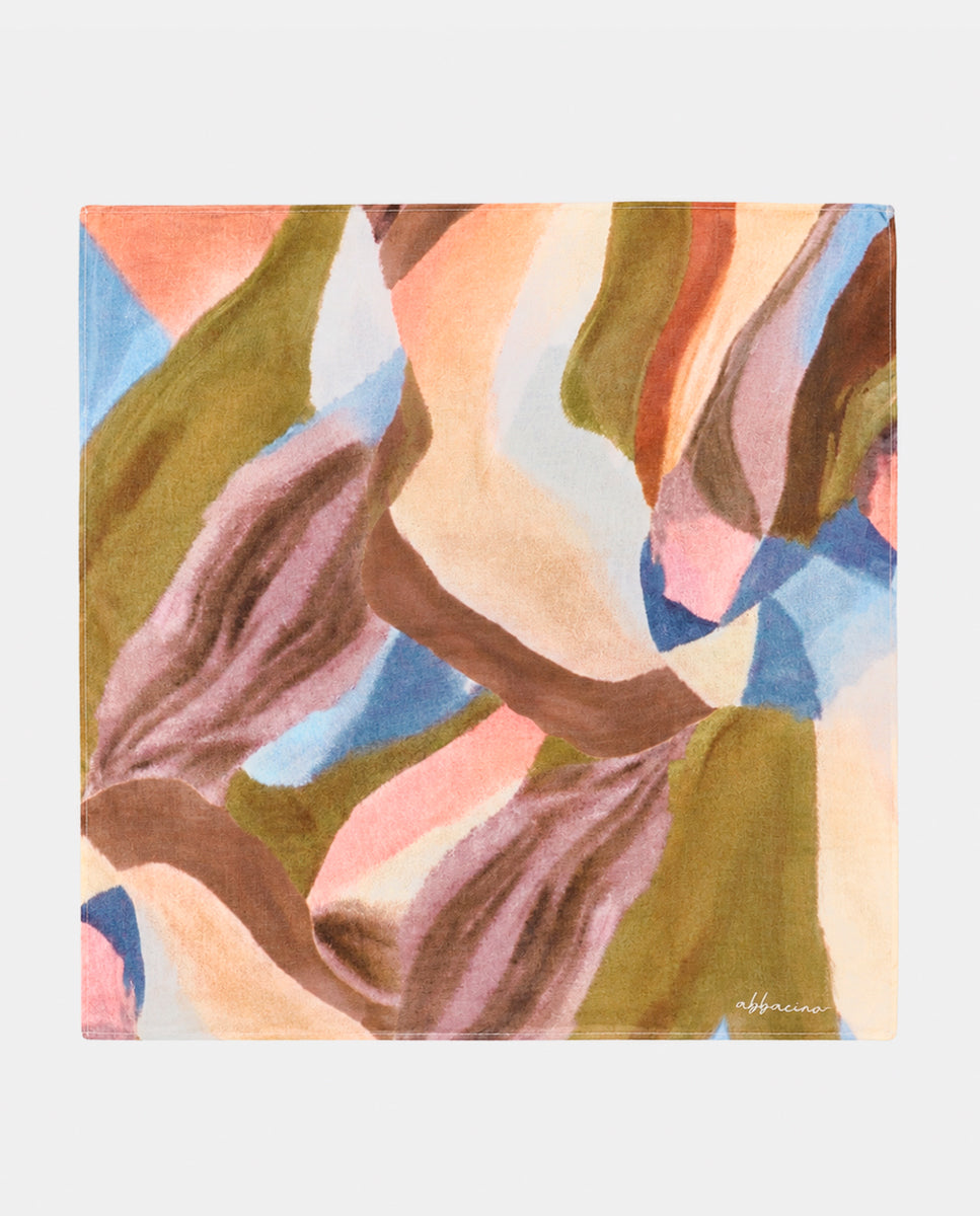 abbacino-bandana-de-seda-estampado-abstracto-multicolor image 1