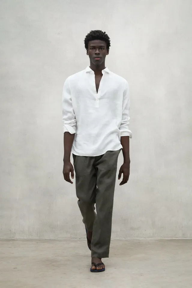 pantal-n-ethic-lino-khaki-ecoalf-80-lino-hombre-fit-regular image 1