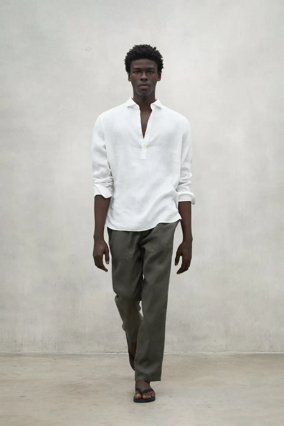 pantal-n-ethic-lino-khaki-ecoalf-80-lino-hombre-fit-regular image 1