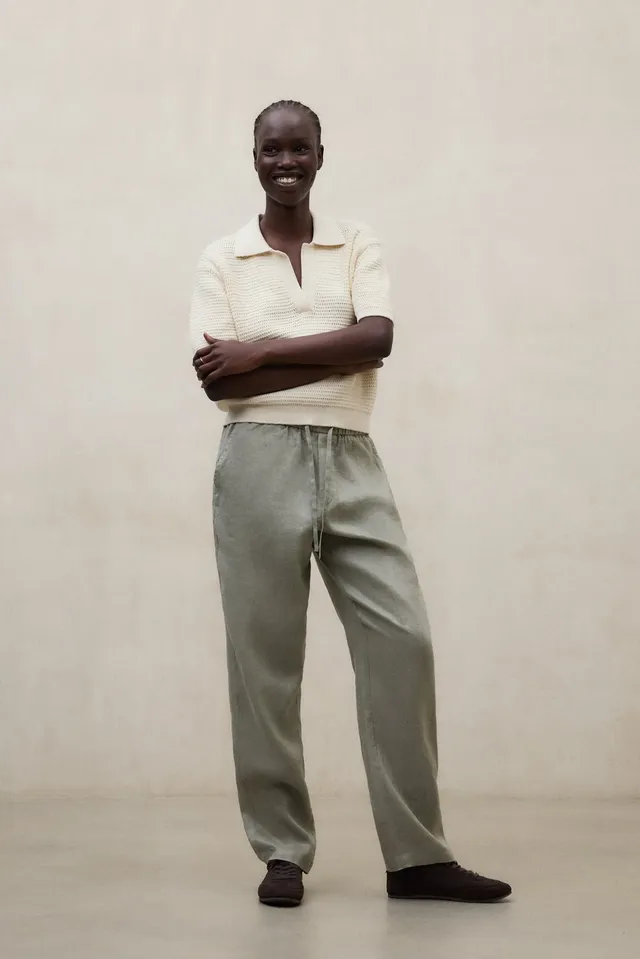 jersey-anna-de-ecoalf-beige-55-algod-n-org-nico-fit-relajado image 1