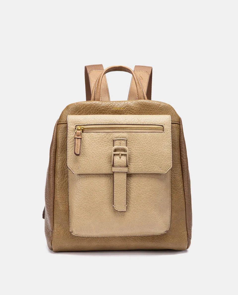 abbacino-mochila-reciclada-combinada-taupe image 1