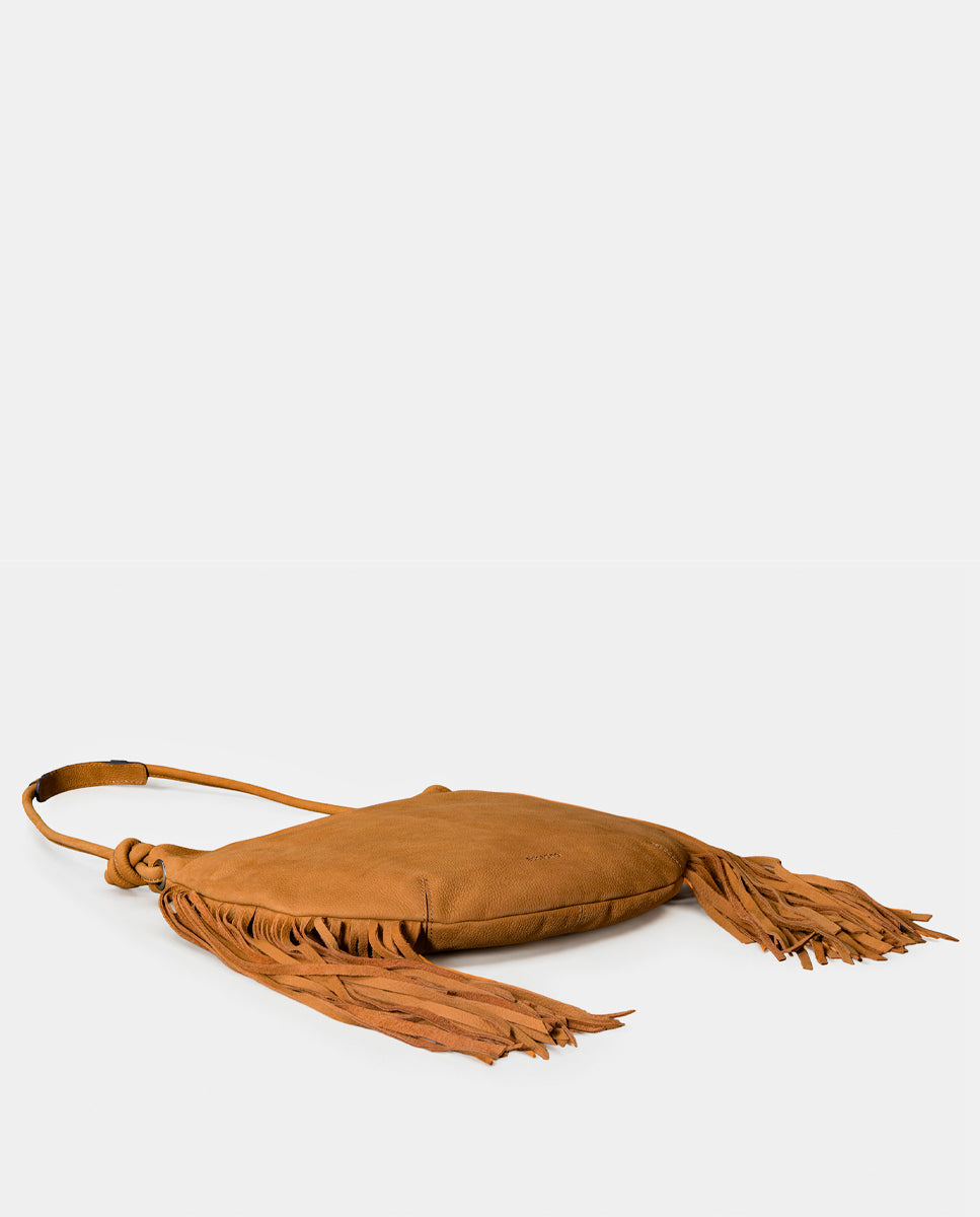 abbacino-bolso-de-hombro-en-piel-con-flecos-cognac image 4